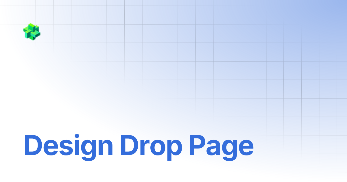 Design Drop Page | Welcome to Element